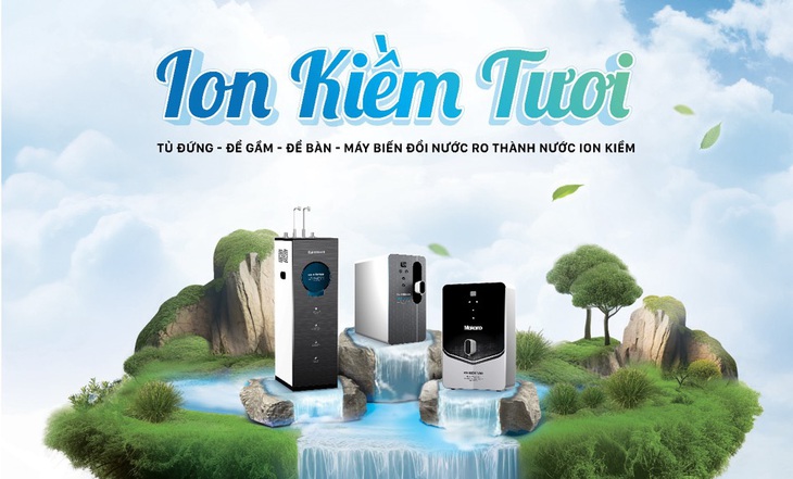 Máy lọc nước ion kiềm tươi đạt chuẩn nước uống trực tiếp và sở hữu công nghệ điện phân độc quyền.