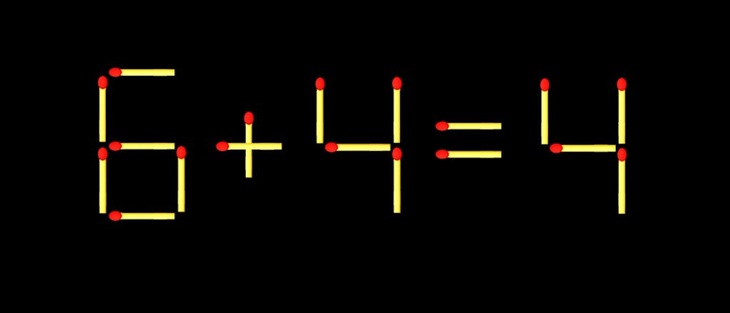 Thử tài IQ: Di chuyển một que diêm để 6+19=9 thành phép tính đúng- Ảnh 3. Thử tài IQ: Di chuyển một que diêm để 6+19=9 thành phép tính đúng- Ảnh 3.