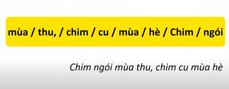 Thử tài tiếng Việt: Sắp xếp các từ sau thành câu có nghĩa (P78)- Ảnh 4.