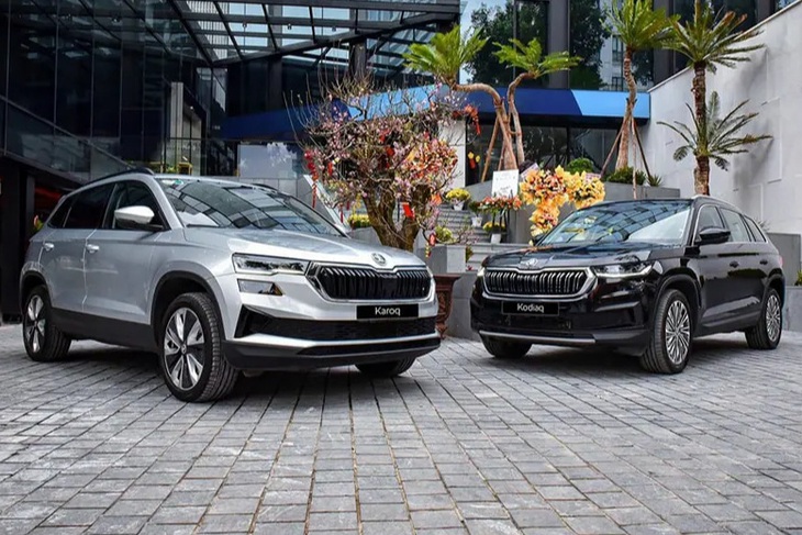 Skoda Karoq, Kodiaq giảm giá trong tháng 4 - Ảnh: Skoda