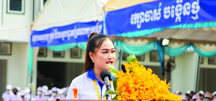 Bà Leng Channa. Ảnh: okhnha.news