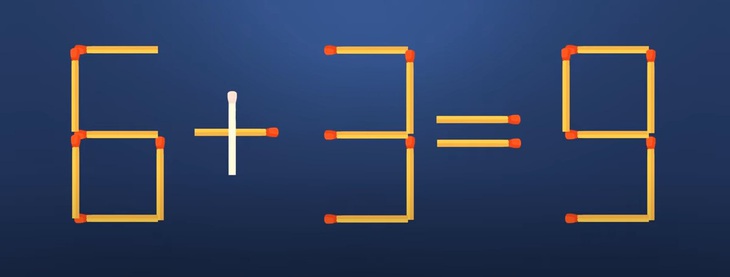 Thử tài IQ: Di chuyển một que diêm để 6-6=1 thành phép tính đúng- Ảnh 4.