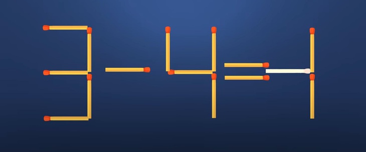 Thử tài IQ: Di chuyển một que diêm để 6-6=1 thành phép tính đúng- Ảnh 6.
