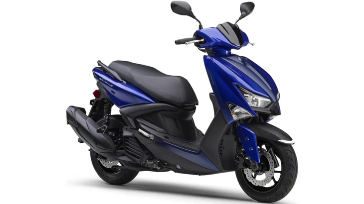 Yamaha Cygnus Gryphus 2024 có 4 màu sắc ngoại thất để lựa chọn, bao gồm: cam, xanh lam, trắng và đen.