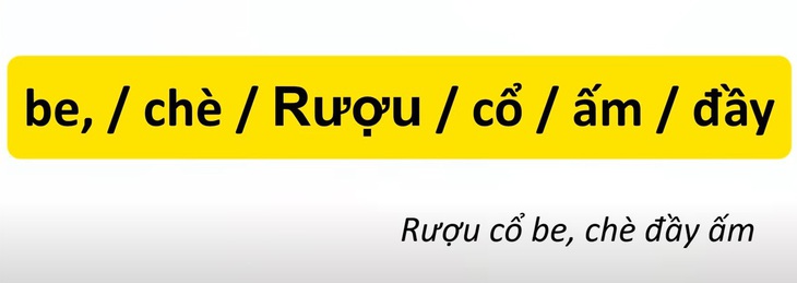 Thử tài tiếng Việt: Sắp xếp các từ sau thành câu có nghĩa (P54)- Ảnh 4.