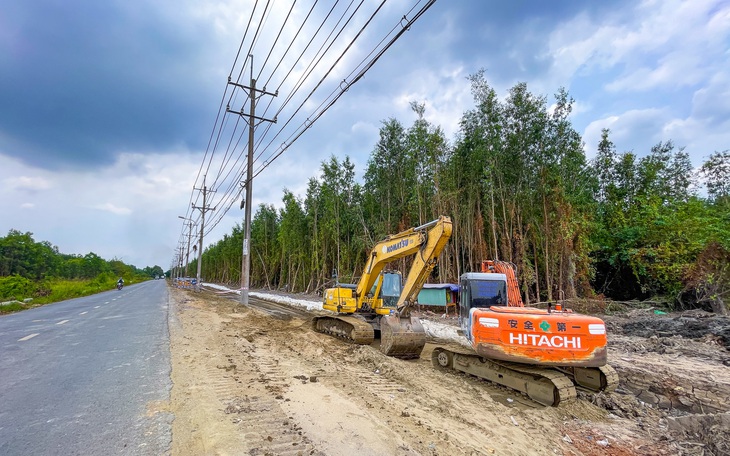 Đường vành đai 3 TP.HCM: Thiếu cát, nguy cơ chậm tiến độ