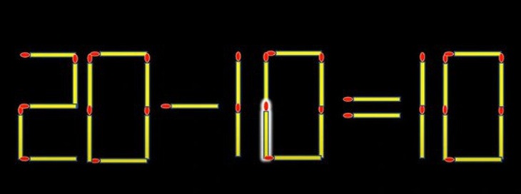 Thử tài IQ: Di chuyển một que diêm để 6+8=3 thành phép tính đúng- Ảnh 6.