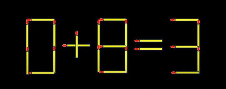 Thử tài IQ: Di chuyển một que diêm để 7+7=7-7 thành phép tính đúng- Ảnh 3.