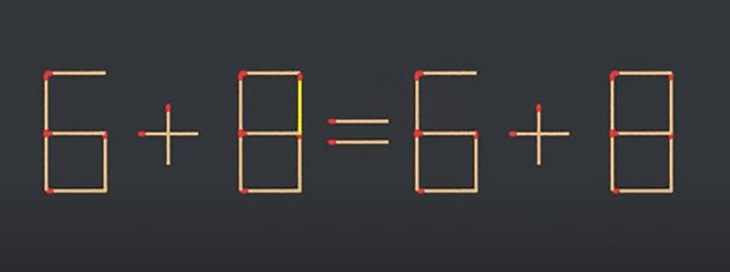 Thử tài IQ: Di chuyển một que diêm để 9+9=4 thành phép tính đúng- Ảnh 4.