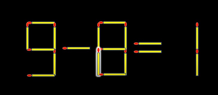 Thử tài IQ: Di chuyển một que diêm để 1-2-3=4 thành phép tính đúng- Ảnh 6.