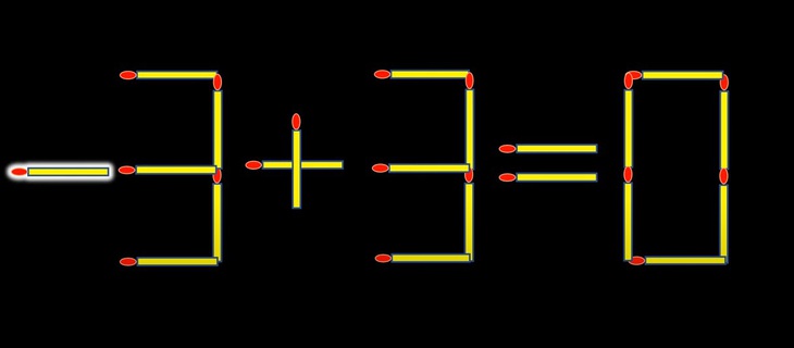 Thử tài IQ: Di chuyển một que diêm để 3+3=8 thành phép tính đúng- Ảnh 2.