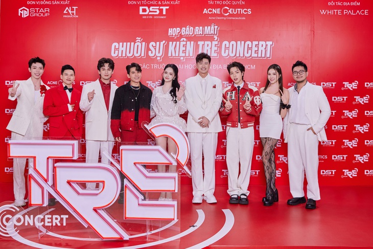 Các nghệ sĩ tham gia Trẻ concert