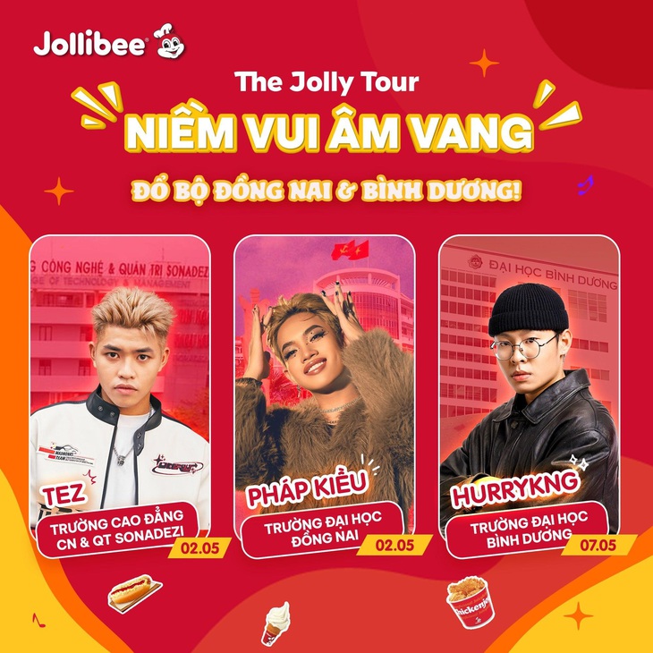 The Jolly Tour 2024 tiếp tục chinh phục sinh viên- Ảnh 1.