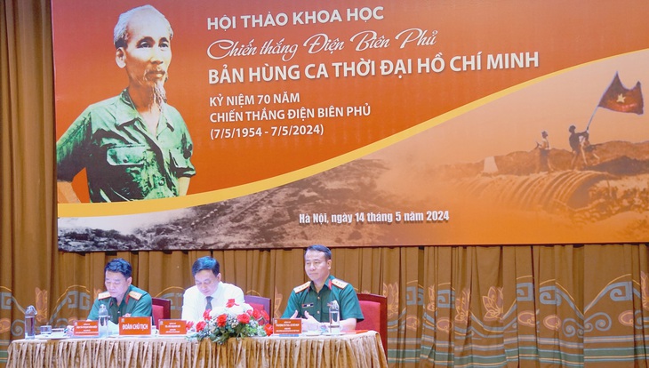 Hội thảo Chiến thắng Điện Biên Phủ - Bản hùng ca thời đại Hồ Chí Minh  - Ảnh: T.ĐIỂU