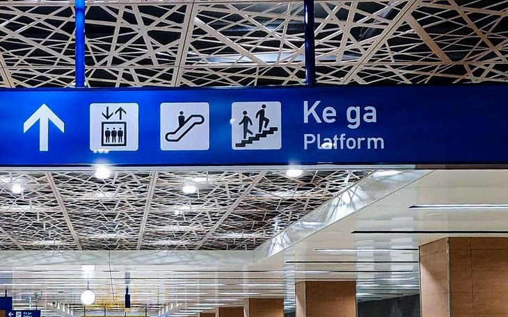 Cụm từ ‘ke ga’ trong các ga tàu metro số 1 có ý nghĩa gì?