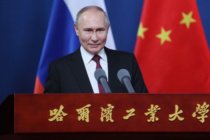 Tổng thống Nga Vladimir Putin - Ảnh: AFP