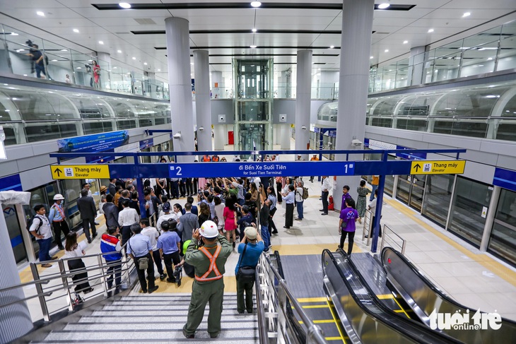 Cụm từ ‘ke ga’ trong các ga tàu metro số 1 có ý nghĩa gì?- Ảnh 4.