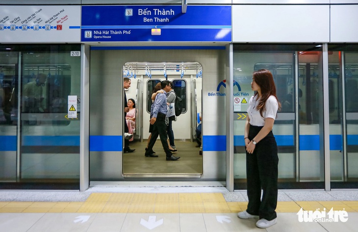 Cụm từ ‘ke ga’ trong các ga tàu metro số 1 có ý nghĩa gì?- Ảnh 2.