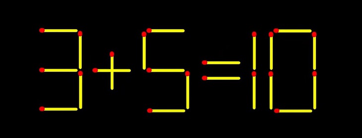 Thử tài IQ: Di chuyển một que diêm để 51+60=8 thành phép tính đúng- Ảnh 3.