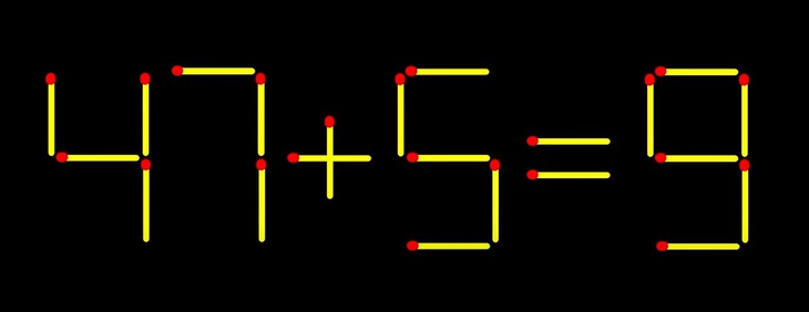 Thử tài IQ: Di chuyển một que diêm để 1-2-3=4 thành phép tính đúng- Ảnh 5.