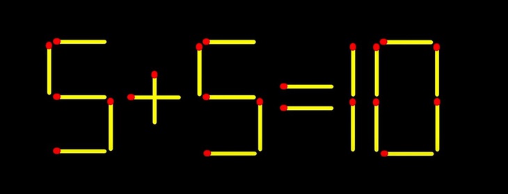 Thử tài IQ: Di chuyển một que diêm để 51+60=8 thành phép tính đúng- Ảnh 4.