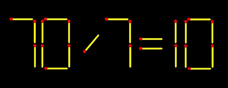 Thử tài IQ: Di chuyển một que diêm để 51+60=8 thành phép tính đúng- Ảnh 6.