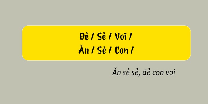 Thử tài tiếng Việt: Sắp xếp các từ sau thành câu có nghĩa (P96)- Ảnh 2.