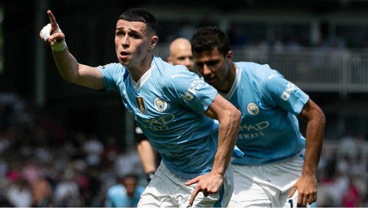 Foden - cầu thủ xuất sắc nhất Premier League mùa này - sẽ tiếp tục tỏa sáng giúp Manchester City vô địch? Ảnh: Getty Images