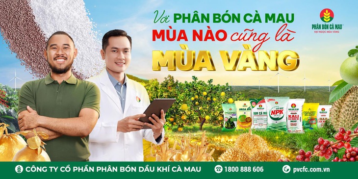 Với Phân Bón Cà Mau, mùa nào cũng là mùa vàng