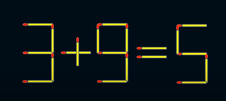 Thử tài IQ: Di chuyển một que diêm để 5+7=2 thành phép tính đúng- Ảnh 5.