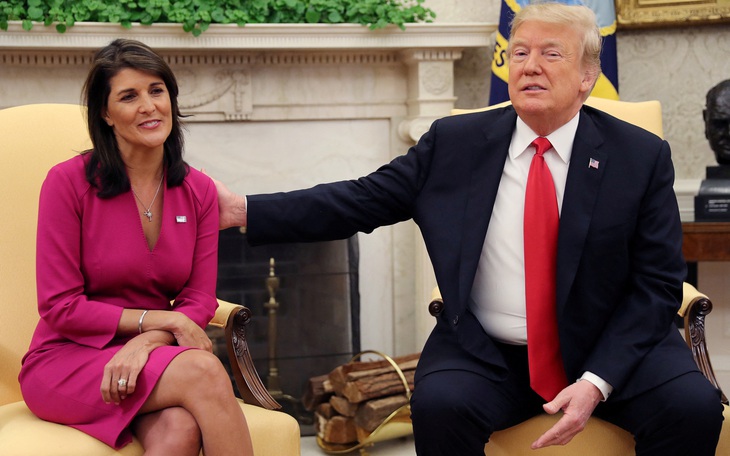 Bà Nikki Haley chọn ông Trump, chỉ trích ông Biden là 