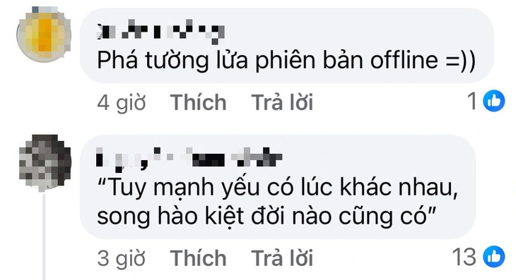 Cộng đồng mạng phát sốt  trước thước phim của người hùng đu thang phá tường cứu người - Ảnh: C.TRIỆU chụp màn hình