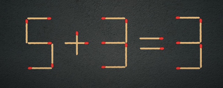 Thử tài IQ: Di chuyển một que diêm để 9+9=11 thành phép tính đúng- Ảnh 3. Thử tài IQ: Di chuyển một que diêm để 9+9=11 thành phép tính đúng- Ảnh 3.