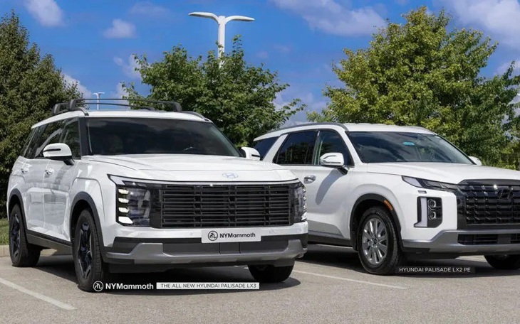 Hyundai Palisade 2025 dự kiến như Santa Fe 