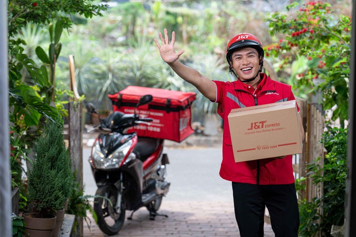 J&T Express đạt 100% thời gian toàn trình cam kết. Ảnh: Hoàng Lê.