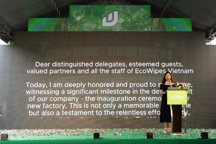 Nhà máy 7000m² của Eco Wipes Việt Nam chính thức đi vào hoạt động- Ảnh 3. Nhà máy 7000m² của Eco Wipes Việt Nam chính thức đi vào hoạt động- Ảnh 3.