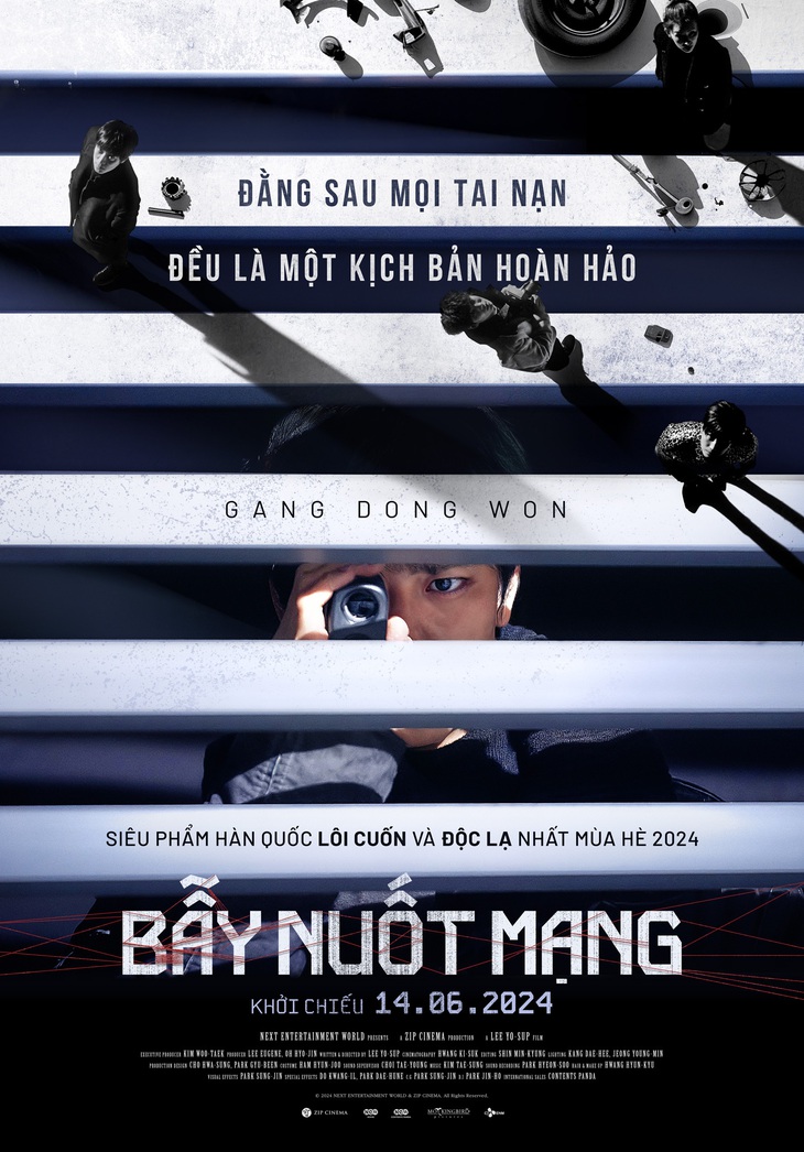 Poster đầu tiên của 'Bẫy nuốt mạng'.