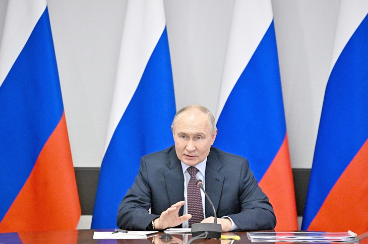 Tổng thống Nga Vladimir Putin - Ảnh: REUTERS