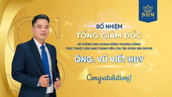 Ông Vũ Viết Huy - tổng giám đốc Rồng Phương Đông Ông Vũ Viết Huy - tổng giám đốc Rồng Phương Đông