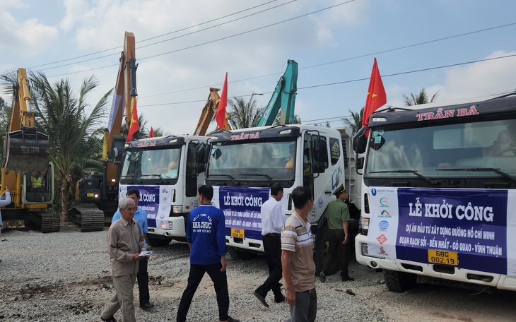 Đường Hồ Chí Minh qua Kiên Giang mới giao mặt bằng được hơn 8km