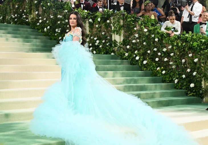 'Cuộc chiến không khoan nhượng' của dàn sao trên siêu thảm đỏ Met Gala 2024- Ảnh 23. Lea Michele