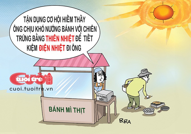 Bánh mì thiên nhiên chuẩn xanh sạch - Tranh: B.Ba 