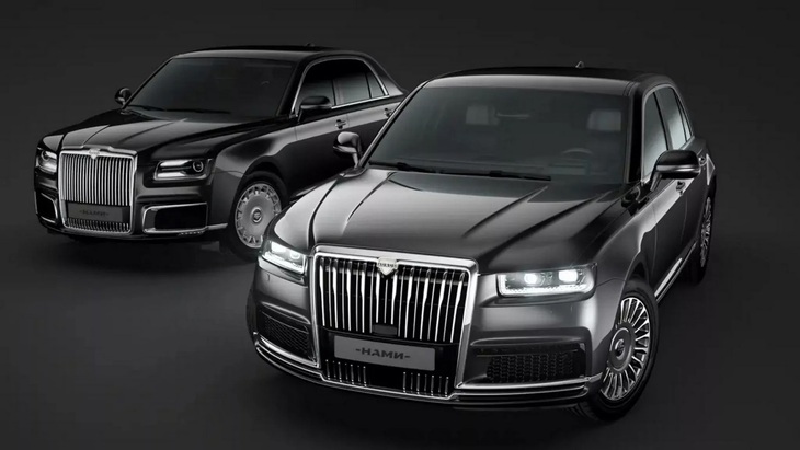 Aurus Senat 2025 - chiếc limo mới của Tổng thống Nga Putin - Ảnh: Aurus