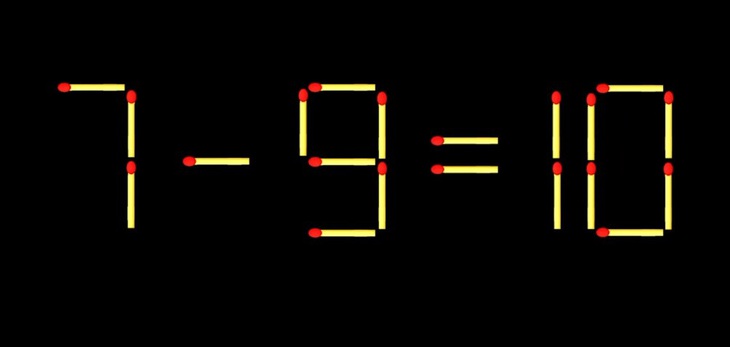 Thử tài IQ: Di chuyển một que diêm để 71-3=9 thành phép tính đúng- Ảnh 5.