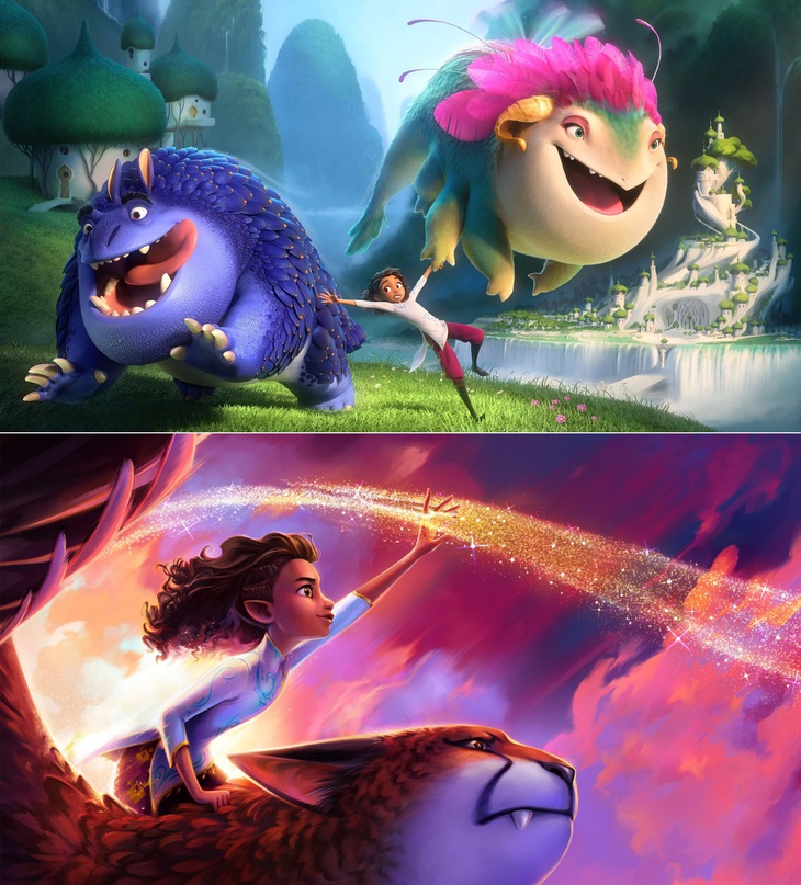 Spellbound được thực hiện bởi studio Skydance Animation.