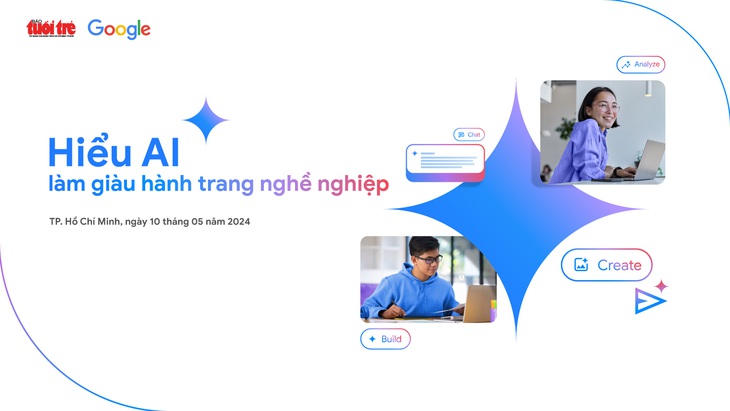 Sự kiện AI Day do Tuổi Trẻ cùng Google tổ chức 