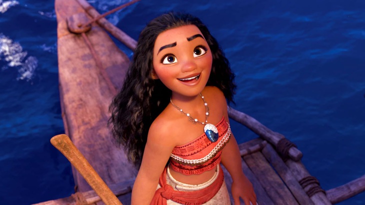 Moana - cô gái dũng cảm, tốt bụng trong bom tấn hoạt hình cùng tên.