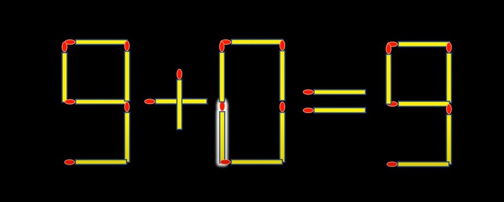 Thử tài IQ: Di chuyển hai que diêm để 7+1=6 thành phép tính đúng- Ảnh 6.