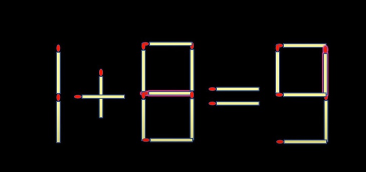 Thử tài IQ: Di chuyển hai que diêm để 7+0=6 thành phép tính đúng- Ảnh 2.