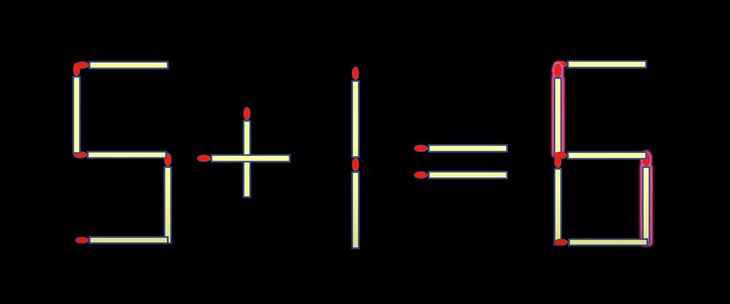Thử tài IQ: Di chuyển hai que diêm để 9+1=2 thành phép tính đúng- Ảnh 2.